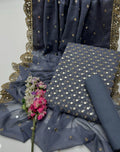 Eid Sale Live Now Hibha Bukari Orignal 3PC With Heavy Embroidery