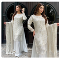 Eid Sale Live Now Hania Amir Orignal 3PC With Heavy Embroidery