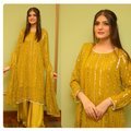 Eid Sale Live Now Hania Amir Orignal 3PC With Heavy Embroidery